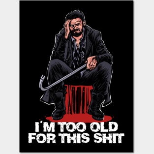 Butcher is too old Posters and Art